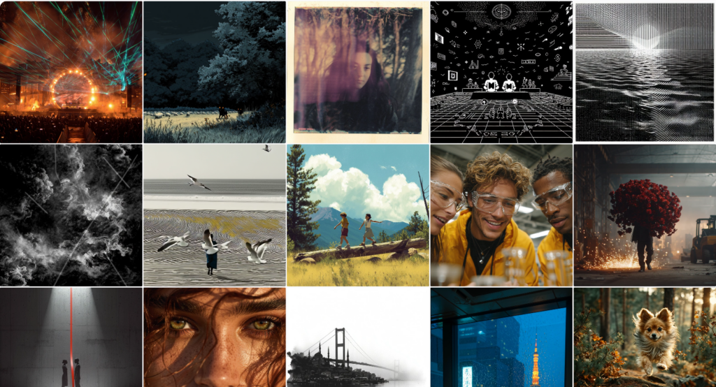 Voorbeelden AI afbeeldingen MidJourney